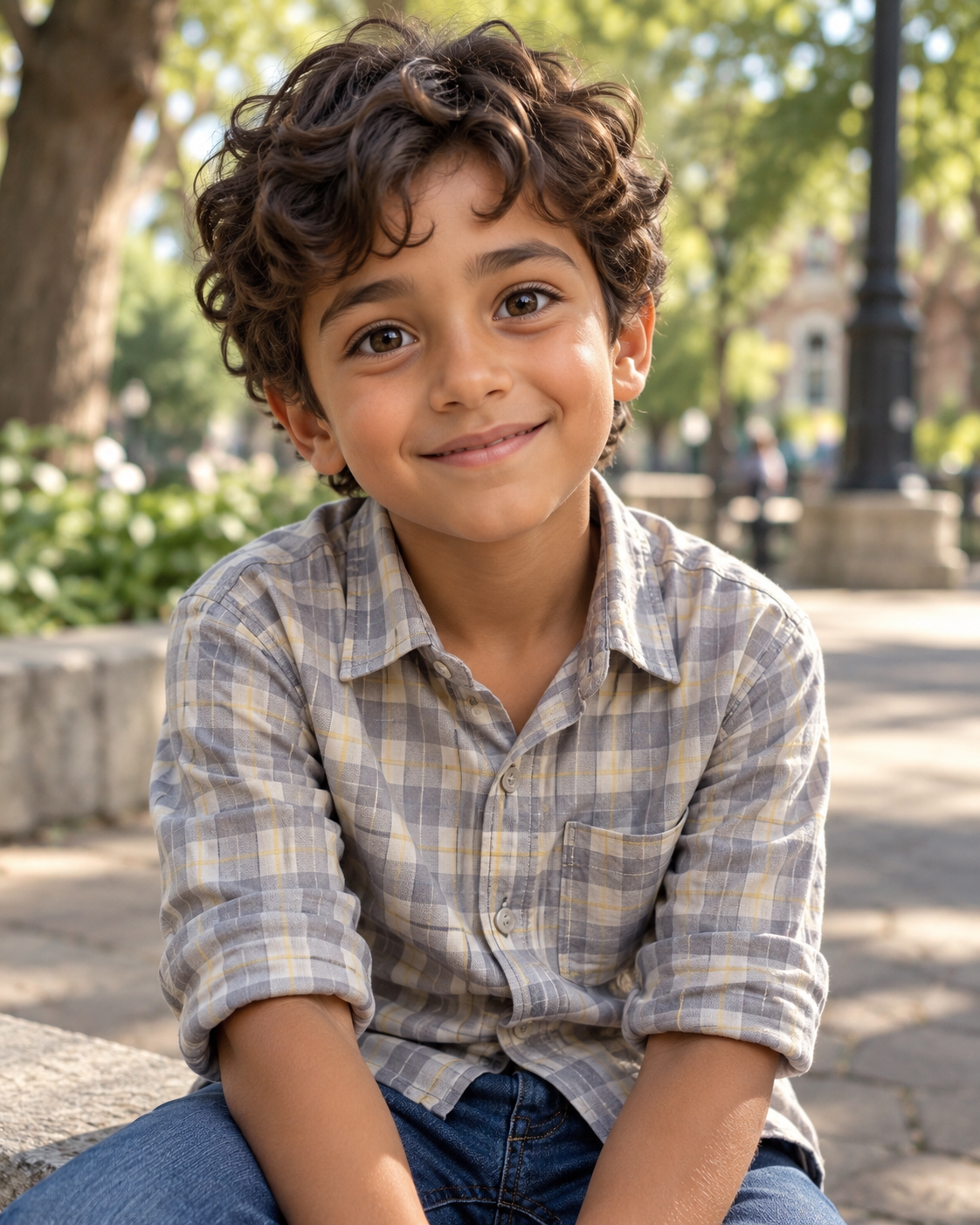 Uploaded photo used to create Dylan's avatar