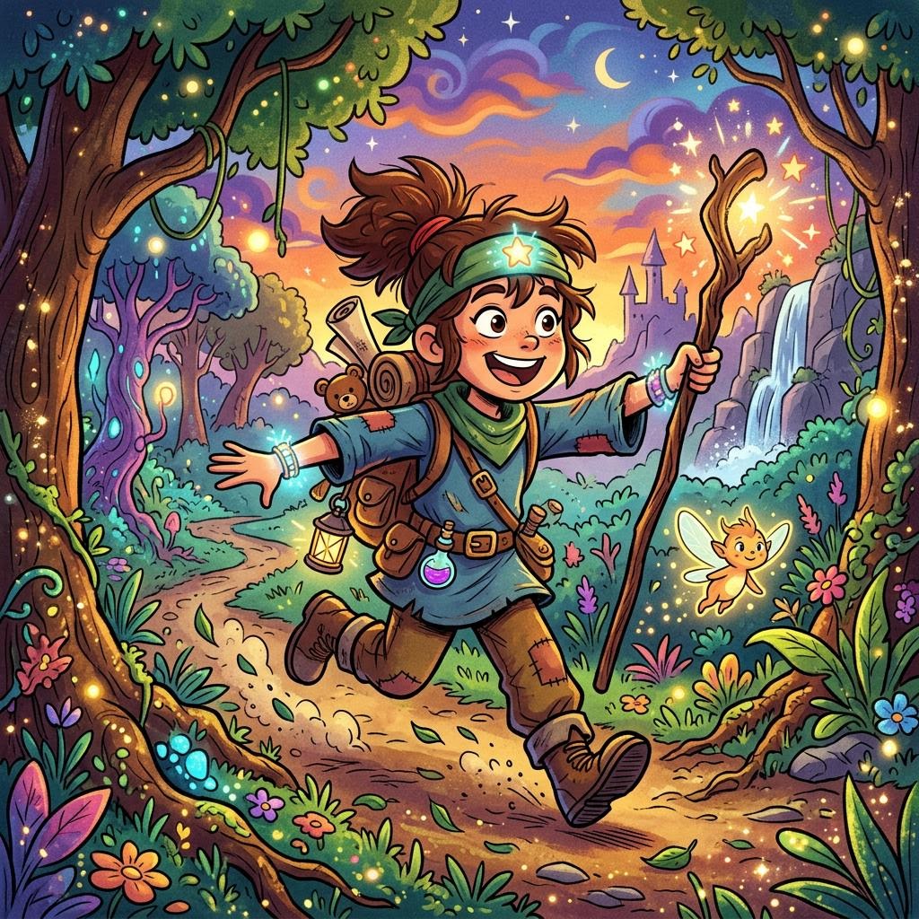 Vibrant Cartoon